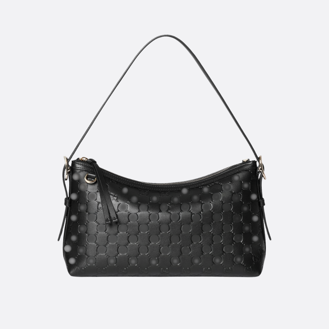 GUCCI – MITTLERE SCHULTERTASCHE MIT GG-EMBLEM