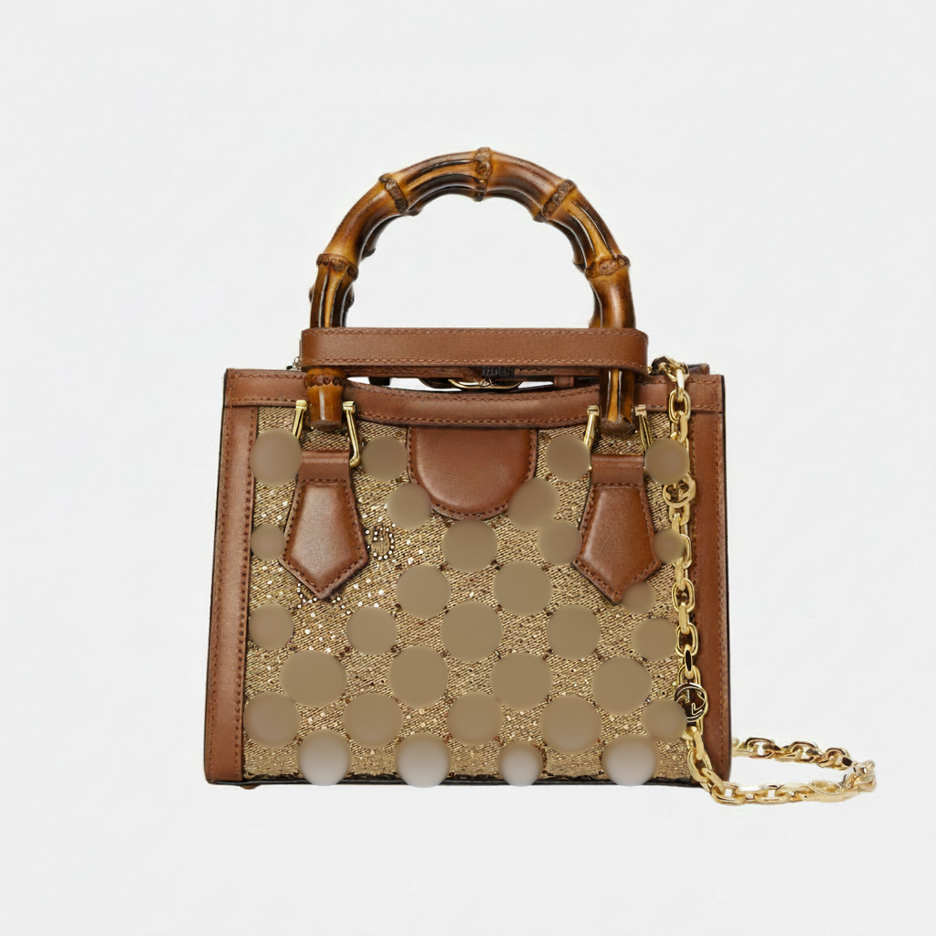 GUCCI DIANA SMALL TASCHE MIT KRISTALLEN