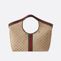 GROSSE GUCCI GIGLIO SHOPPER-TASCHE