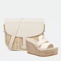 DIOR BOBBY MEDIUM TASCHE UND 30 MONTAIGNE WEDGE SLIDE SET
