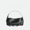 BALENCIAGA BEL AIR MEDIUM SCHULTERTASCHE AUS SCHWARZEM KALBSLEDER